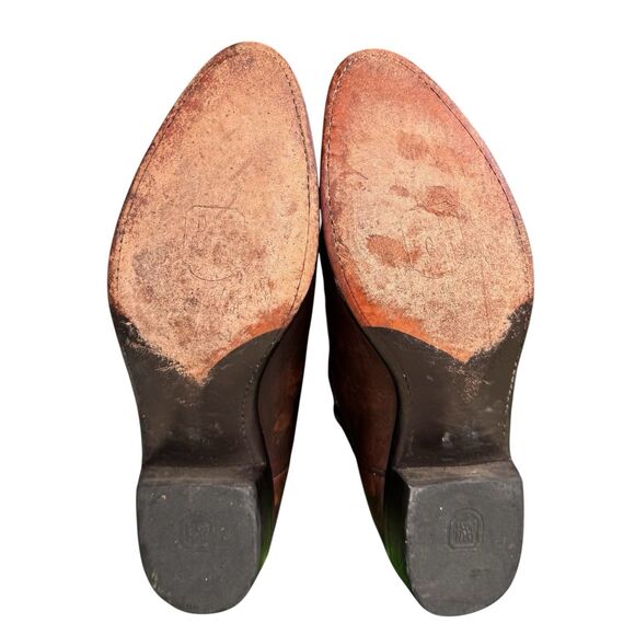 Dan Post Milwaukee Western Boots Mens Size 11.5 D Brown Leather Cowboy 1148 - Picture 5 of 9